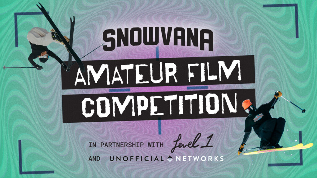 Snowvana Amateur Film Competition 2023 poster